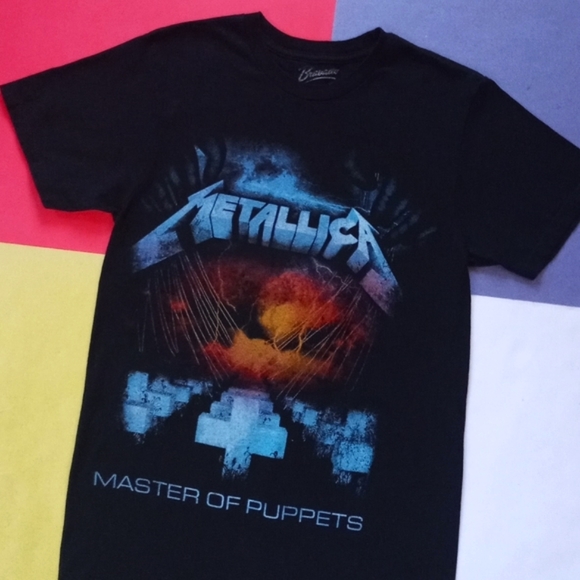 Official Metallica Master Of Puppets Album T-Shirt